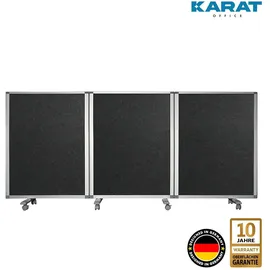 karat office Karat, Trennwand 3-teilig Filz