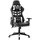 vidaXL Gaming Chair Schwarz und Weiß Kunstleder (20507)