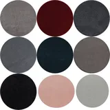 Wunderschöne ATA Teppich, Moderner Einfarbig Teppich, Rund, Höhe 12 mm