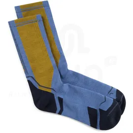 Buff Merino Wool Crew Trekkingsocken Blau M