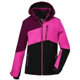 KILLTEC Ksw 166 GRLS Jckt Skijacke Funktionsjacke mit abzippbarer Kapuze und Schneefang, himbeere, 164 EU