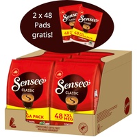 SENSEO Pads Classic Senseopads 480 Getränke Kaffeepads XXL Pack + 2x 48 gratis!