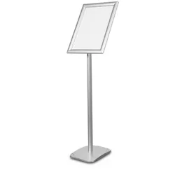 Infoständer »Menü Board Standard« DIN A3, Aluminium silber