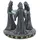Nemesis Now Dekofigur Magischer Kreis Duftlampe 16cm Ölbrenner Pagan Triple Moon Nemesis Now braun