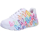 SKECHERS Uno Lite Spread The Love Kinder Weiß 39