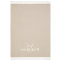 Sansibar Wohndecke 150 x 200 cm Beige/Weiß