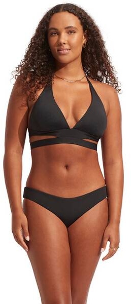 SEAFOLLY Damen Bikinihose Seafolly Collective, Black, 36