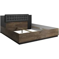 Lomadox Schlafzimmer Doppelbett ohne Lattenrost, Liegefläche 180 x 200