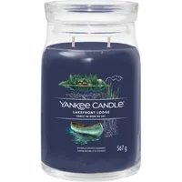 Yankee Candle Lakefront Lodge Duftkerze 567 g blau