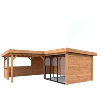 Palmako Lenna 5,88 x 2,45 m Braun