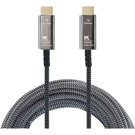PremiumCord Ultra High Speed HDMI 2.1 Glasfaserkabel 8K/60Hz, vergoldet 20m