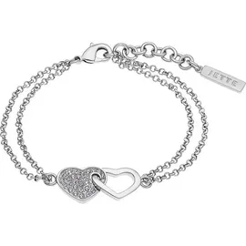 JETTE LOVED Armband silber 87369072 Größe 17 cm