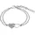 JETTE LOVED Armband silber 87369072 Größe 17 cm