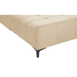 Switch Ecksofa aus Mikrofaser Caro ¦ beige ¦ Maße (cm): B: 289 H: 93 T: 175.0