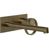 GESSI Anello, Unterputz-Einhebel-Waschtischmischer 205-175mm - Messing Antik
