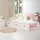 Idimex Bett Weiß, Rosa, Holz, Kiefer, Mode, 99x49x205 cm FSC Mix, Kinder- & Jugendzimmer, Kindermöbel, Kinderbetten, Kindereinzelbetten