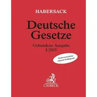 C.H. Beck Verlag Deutsche Gesetze Gebundene Ausgabe I/2025