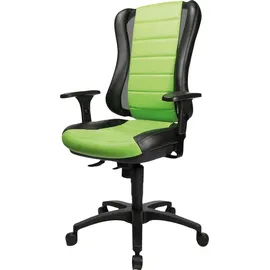 TOPSTAR Head Point RS mit Armlehnen ohne Kopfstütze schwarz / grün