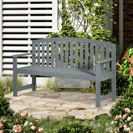 Outsunny Gartenbank 143 x 51 x 85 cm Grau