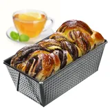 Kadax Backform, mit Antihaftschicht, Grau, 31 x 15,5 cm)