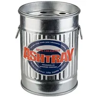 APS SMOKY Aschenbecher silber, 1 St.