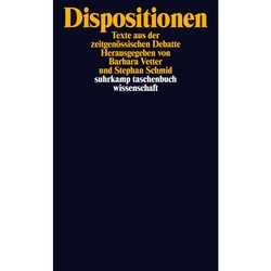 Dispositionen, Taschenbuch