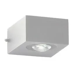 Fischer & Honsel Wandleuchte »Helsinki«, Metall, 2 W - silberfarben
