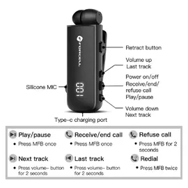 forcell Drive EarBud Schwarz