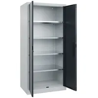 C+P Flügeltürenschrank Serie 89, 1950x930x600mm, 7035/7016