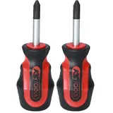 KS Tools Kreuzschlitz-Schraubendreher PH2 kurz