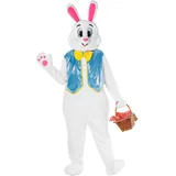 Morph Costume Osterhasen Kostüm Erwachsene, Osterhase Kostüm Erwachsene, Hasenkostüm Erwachsene, Faschingskostüm Hase Für Männer, Oster Kostüm Erwachsene Größe XL