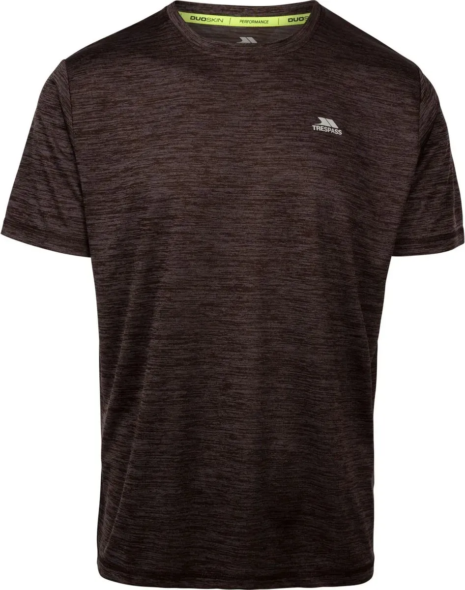 Trespass Kearsley - Mens Active TOP dark flint marl (DFM) M