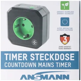 Ansmann Timer-Steckdose mit Energiesparfunktion