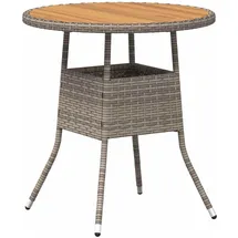 vidaXL Gartentisch 70 x 70 x 73 cm Grau