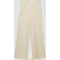 s.Oliver Kuschelige Loose Fit Sweatpants mit weitem Bein - creme - 170/176