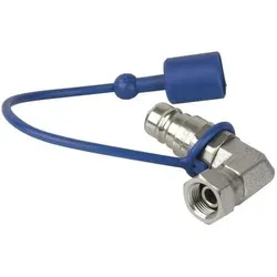 SHOWTEC CO2 90° 3/8 to Qlock adap male