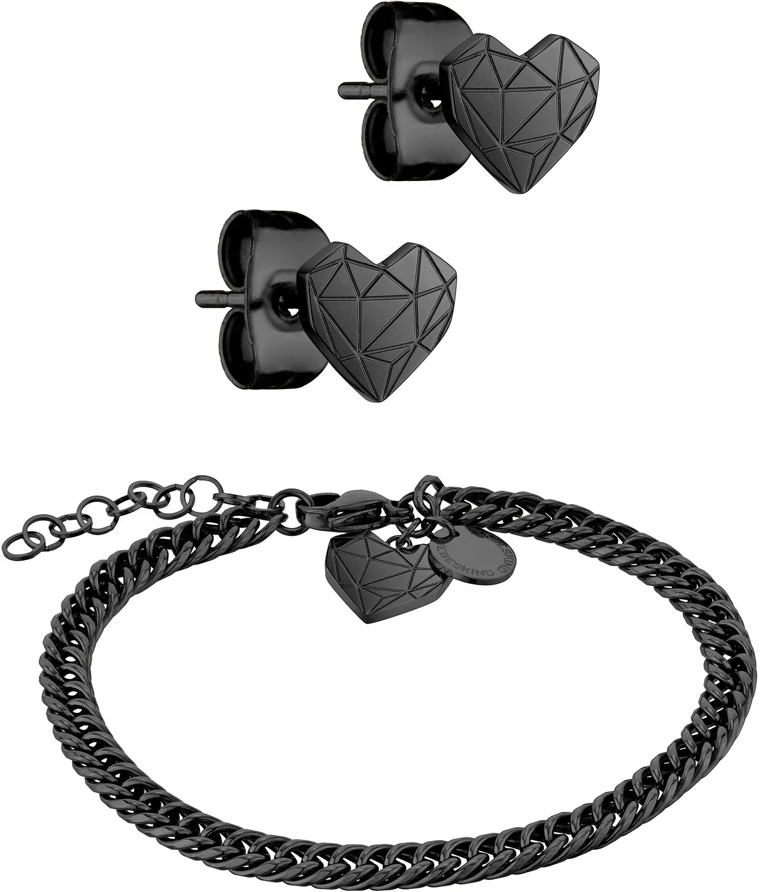 LIEBESKIND BERLIN Set - Broken Heart Black