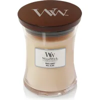 Woodwick White Honey Duftkerze 275 g beige
