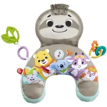 Fisher-Price Faultier-Spielkissen mit Vibration, Baby-Spielzeug ab 0 M