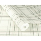 Rasch Textil Rasch Vliestapete 537437 Weiß-Cremeweiß Muster - Motive 10,05 m x 0,53 m