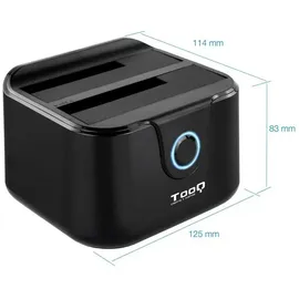 TooQ TQDS-802 Schwarz