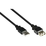 Good Connections USB-A auf USB-A 0,15 m Schwarz