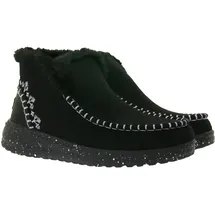 HEYDUDE Hey Dude Denny Faux SHEARLING Schwarz 37 - 38 EU