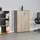 HANAH Home Bücherregal 109 x 34 x 72 cm Braun
