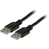 EFB-Elektronik USB-A auf USB-A 1,8 m Schwarz