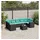 vidaXL Gartensofa-Set 8-tlg. Loungesofa schwarz