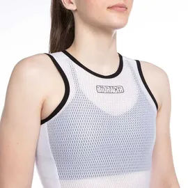 Bioracer Ärmelloses Baselayer Weiß XL