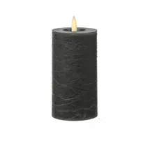 MARELIDA LED Kerze LINA 15 cm grau