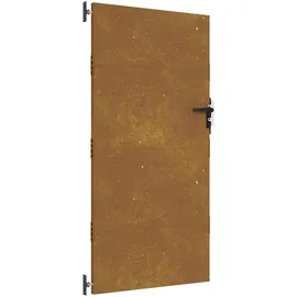 vidaXL Gartentor 85 x 200 cm Braun