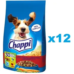 CHAPPI 12x500 g - Trockenfutter mit Rind, Geflügel und Gemüse
